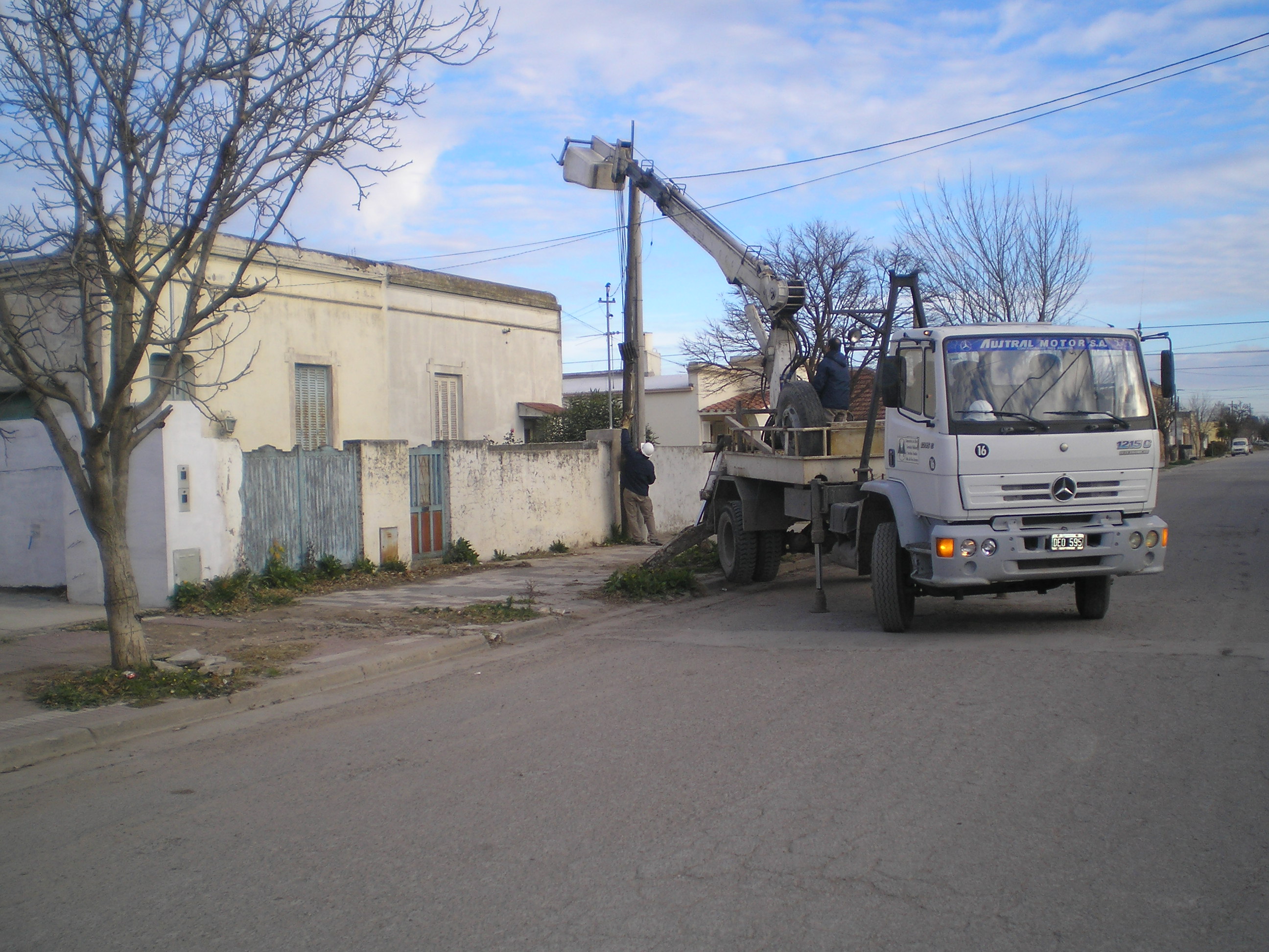 Interrupción en el servicio eléctrico