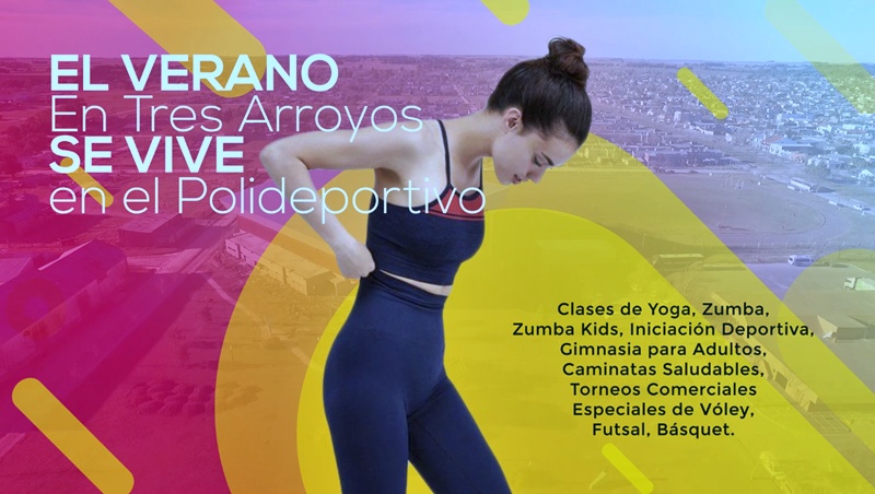 Actividades de verano en el polideportivo