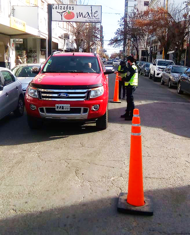 Intensifican controles de tránsito en el distrito