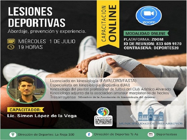 Dirección de deportes: Capacitación sobre lesiones