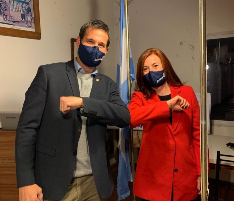 Renovaron autoridades del Rotary Tres Arroyos: Muller, nueva presidenta