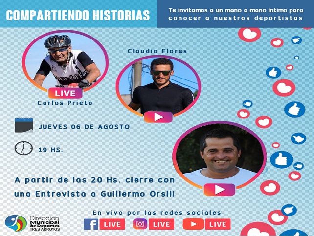 Ciclismo para la cuarta edición de Compartiendo historias