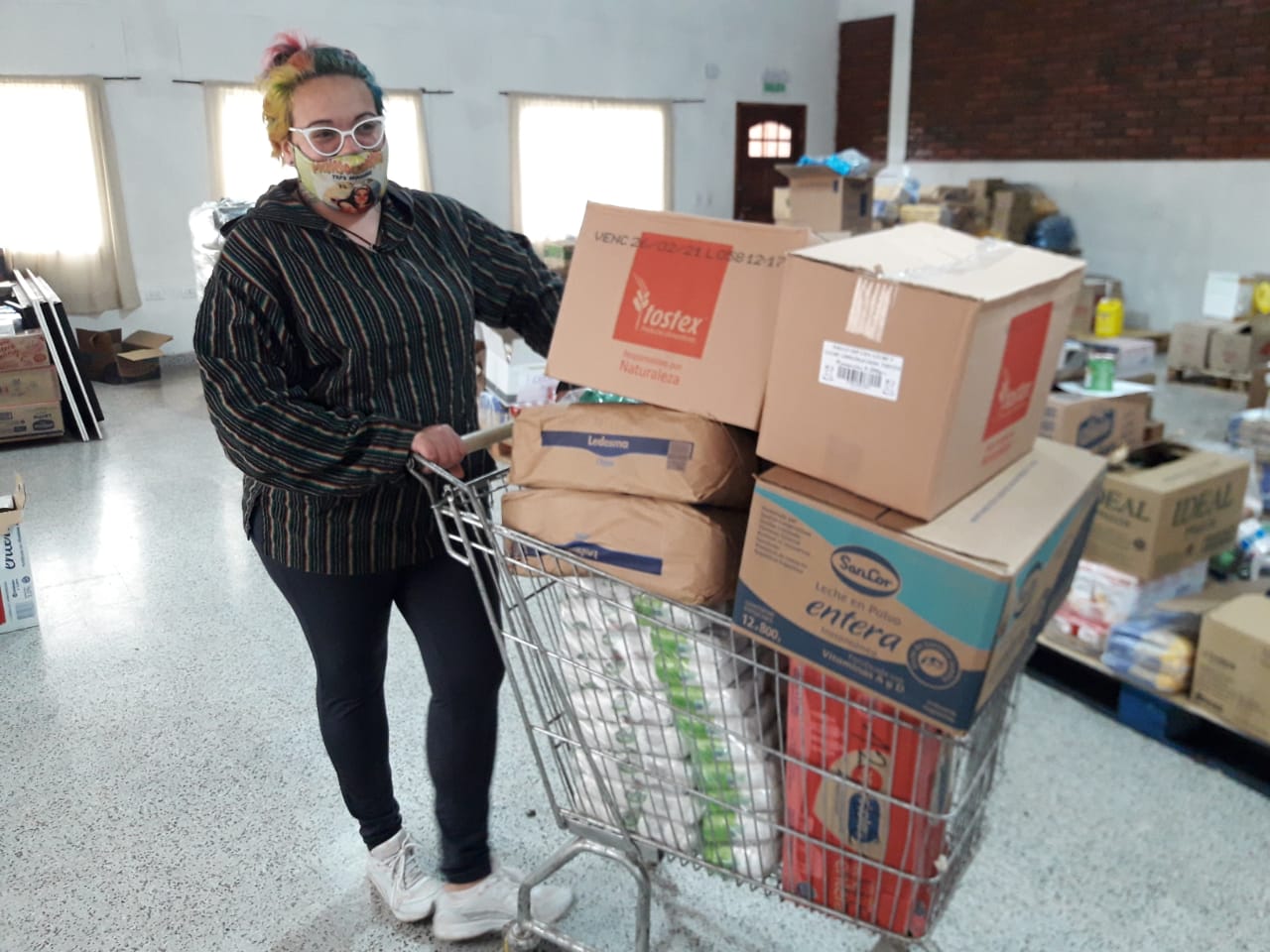 Unidos x Vos entregó donaciones a entidades