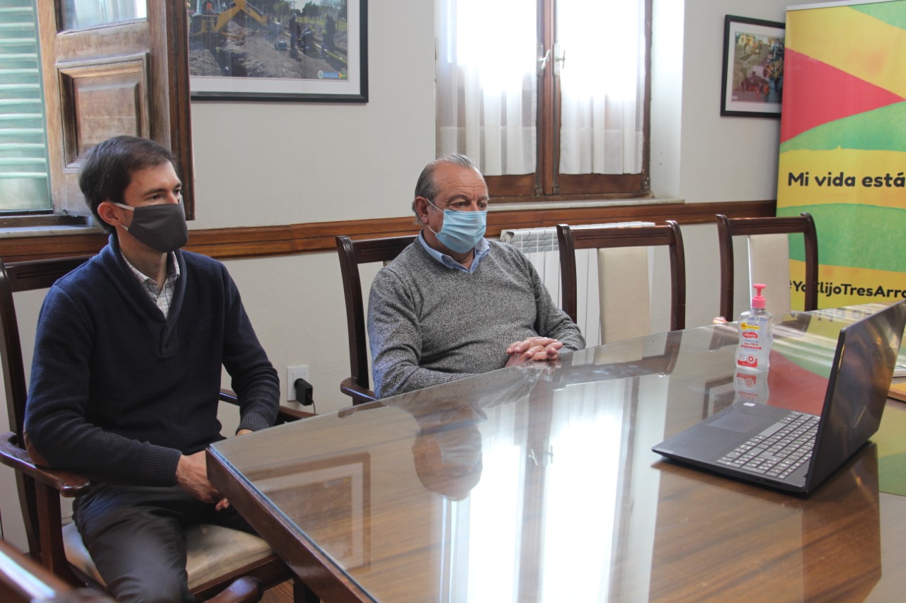 Sánchez y Di Fondi participaron de encuentro virtual sobre economía y gestión