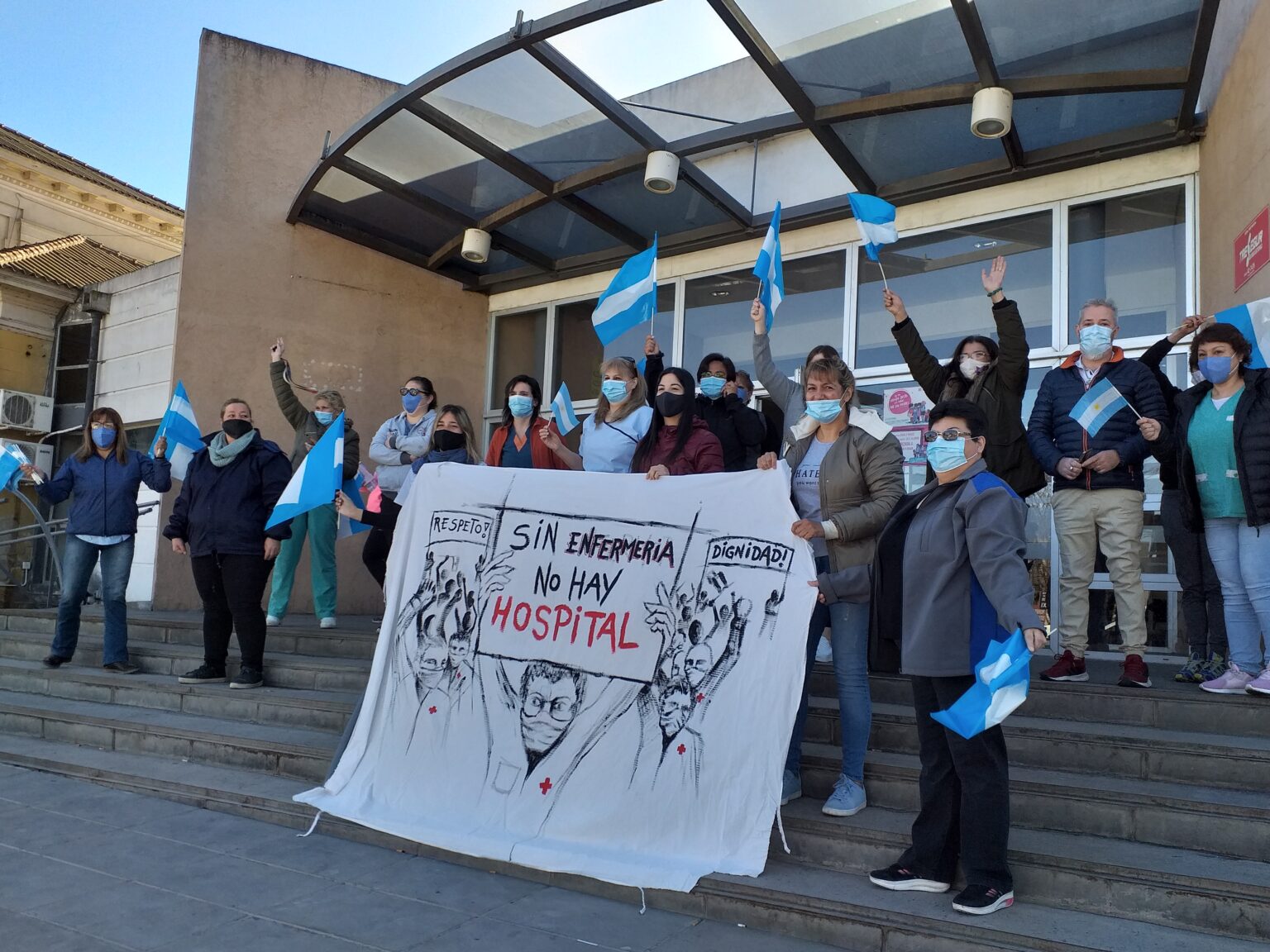 Enfermeras encabezarán protesta frente al Centro Municipal de Salud