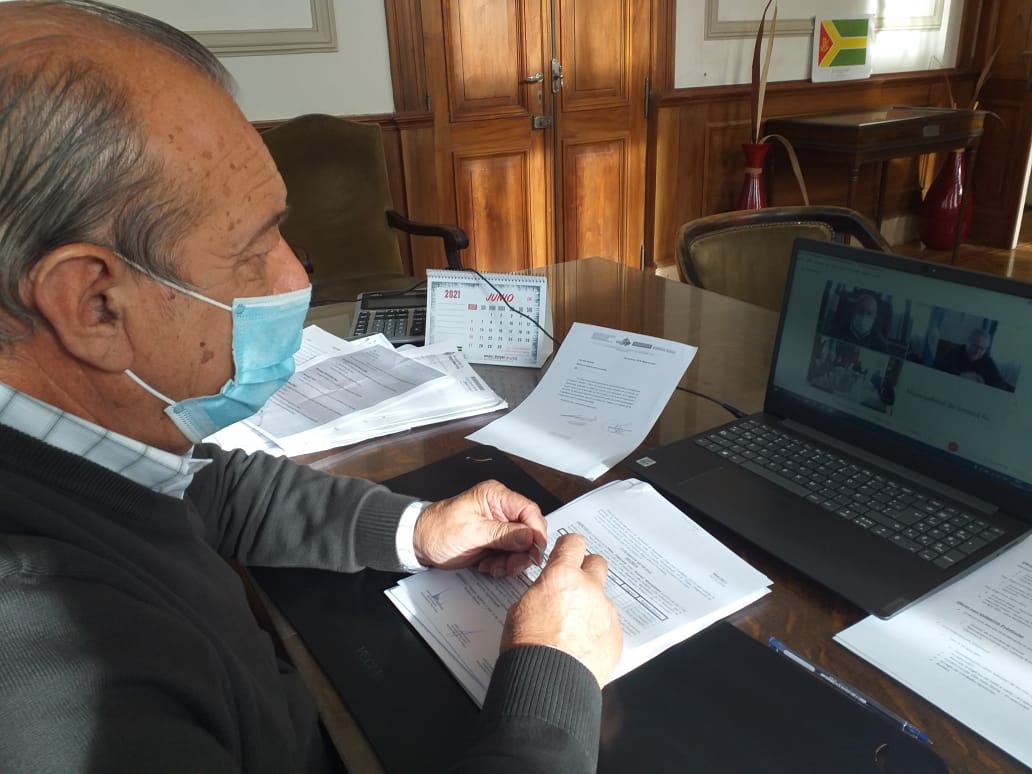 Sánchez participó de una nueva reunión virtual con Kicillof