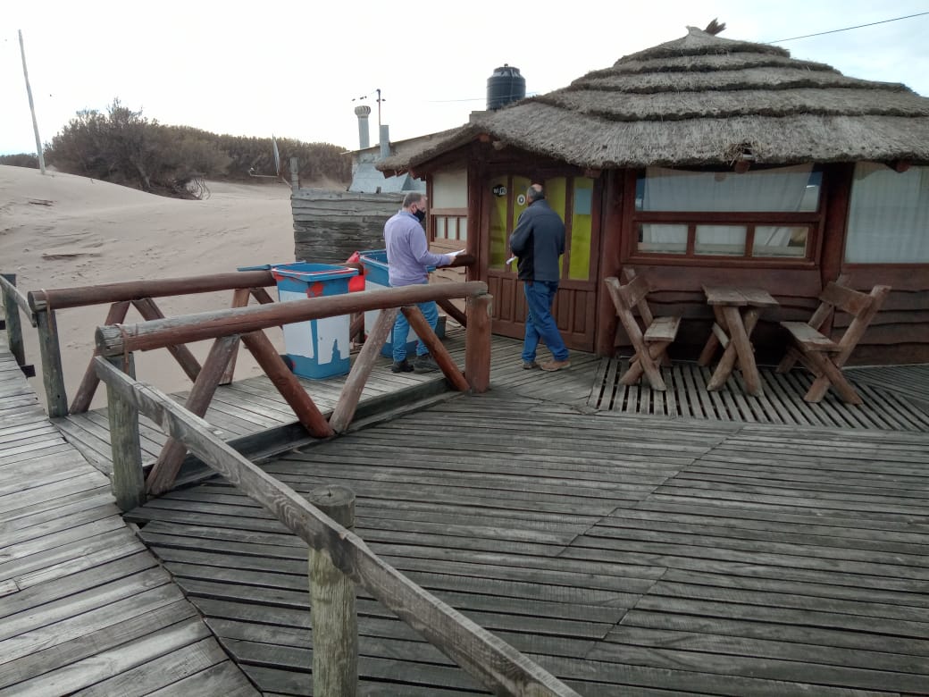 Paradores en la costa: dos de Reta fueron tomados y serán demolidos