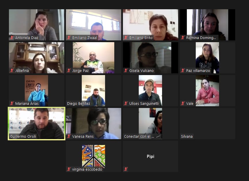 Reunión virtual del Director de deportes