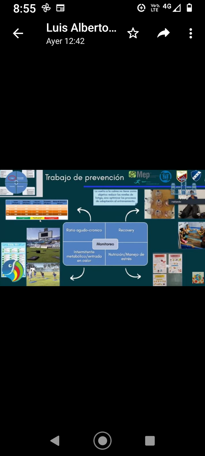 Exitosa capacitación sobre prevención de lesiones