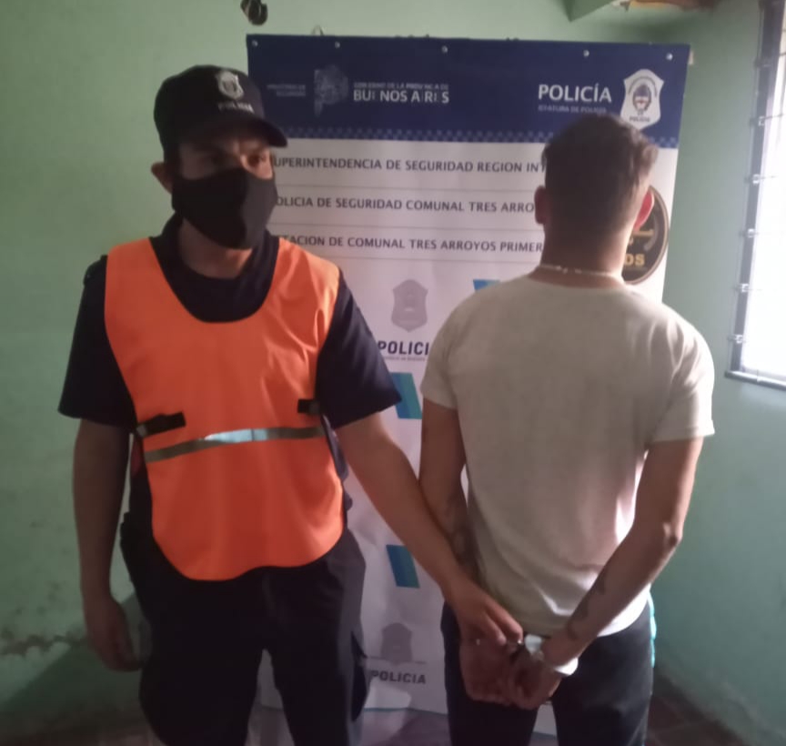 Detuvieron a un hombre acusado de robo