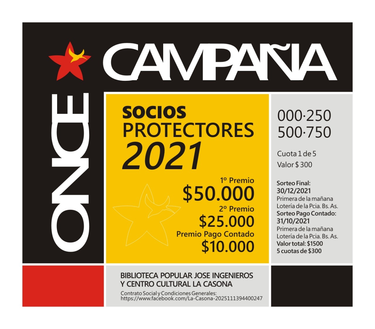 La Biblioteca José Ingenieros lanzó su onceava campaña de socios con premios de hasta $50 mil