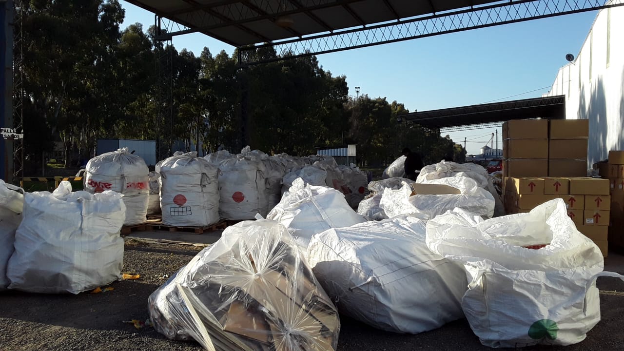 Cereal Coop donó plástico y nylon para reciclar