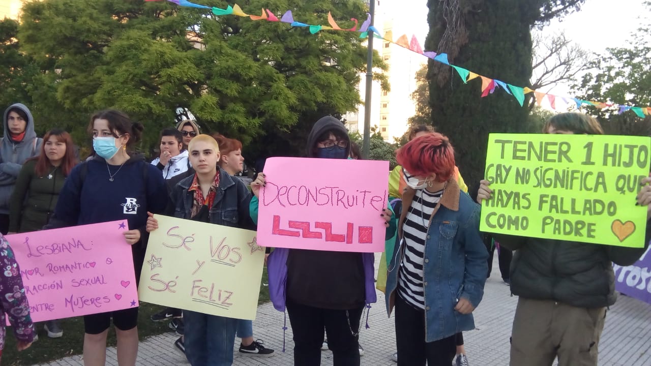 Celebraron la tercera Marcha del Orgullo en la ciudad