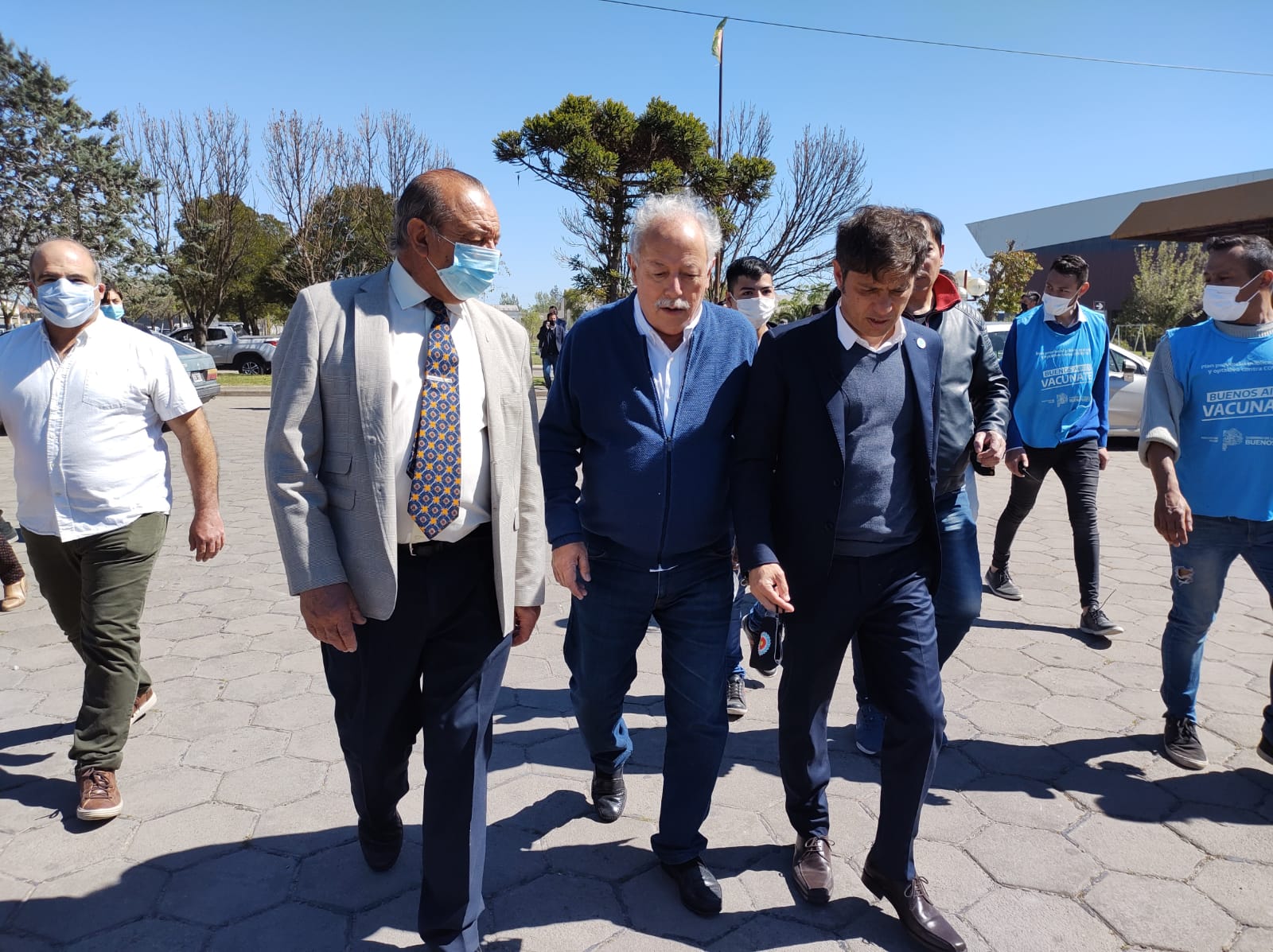 Visita de Kicillof a Tres Arroyos: «vino a apoyar a la lista del Frente de Todos», afirmó Roberto Fernández