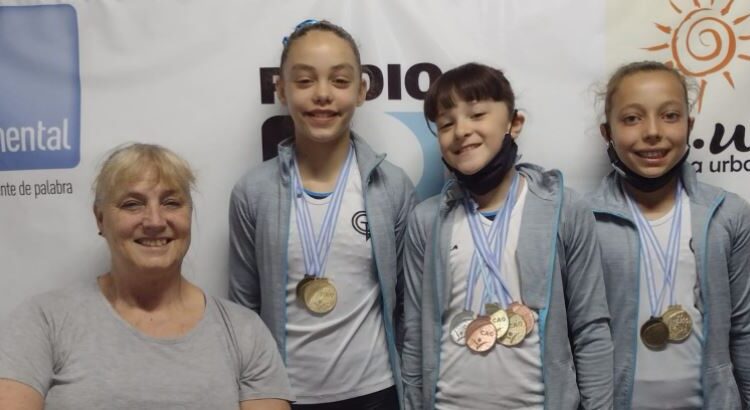 Destacada actuación local en el Torneo Nacional de Gimnasia Artística