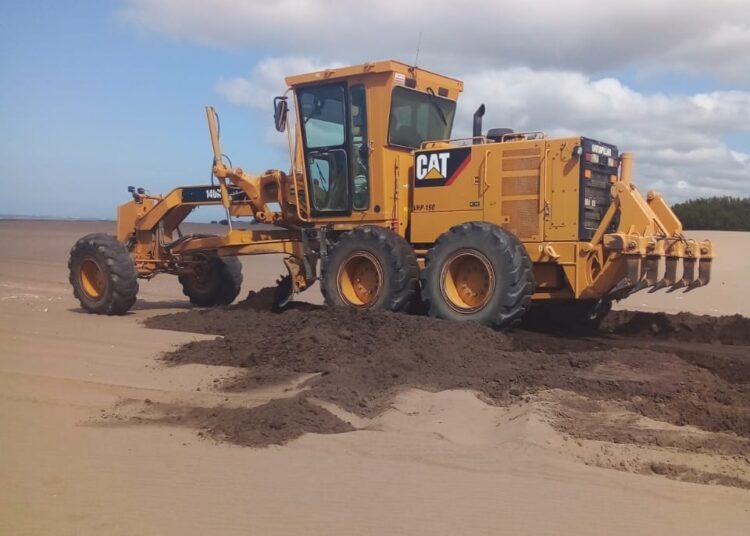 Reta: iniciaron arreglos en las calles aledañas al mar