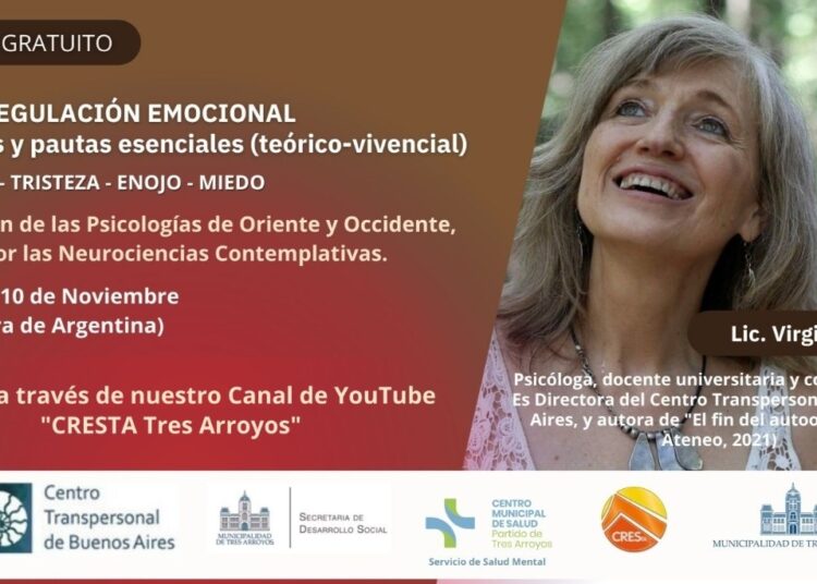 El CRESTA brindará un taller enfocado en la Autorregulación Emocional