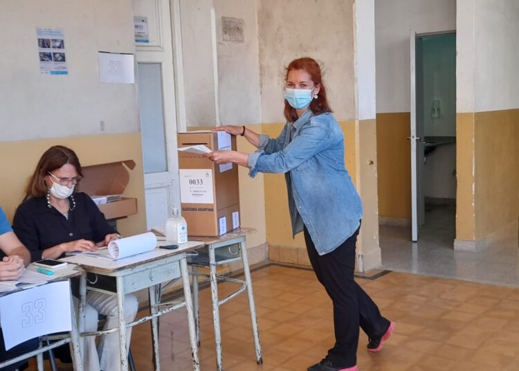 Votó De Grazia y anticipó un conteo de votos «más ágil y rápido» que en las PASO
