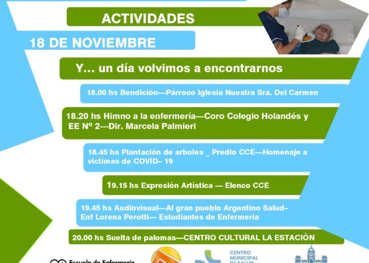 Mes de la Enfermería: Festejos y actividades