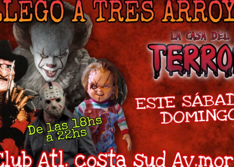 El sábado y domingo, morite de miedo con La Casa del Terror en Costa Sud