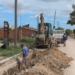 Culminarán el viernes con el tendido de la red de agua en Sargento Cabral al 1400