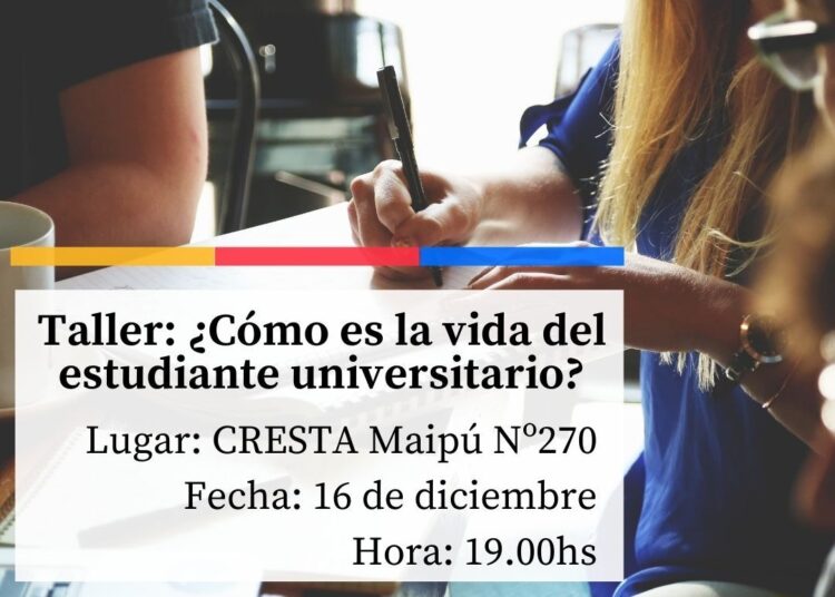 CRESTA y el taller: «¿Cómo es la vida del estudiante universitario?»