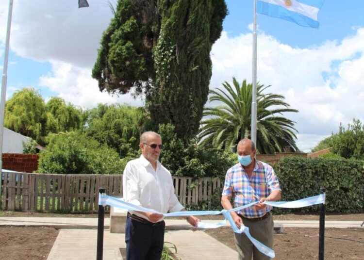 Se inauguró la Plazoleta de la República Árabe Siria