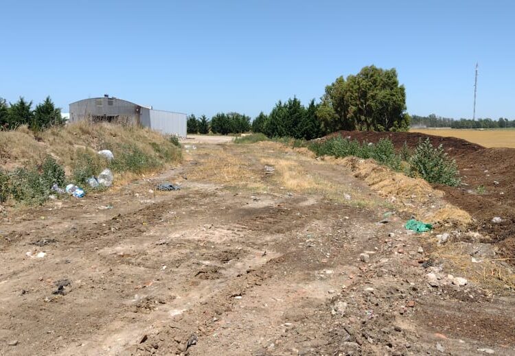 San Francisco de Bellocq: acondicionaron la celda de relleno sanitario