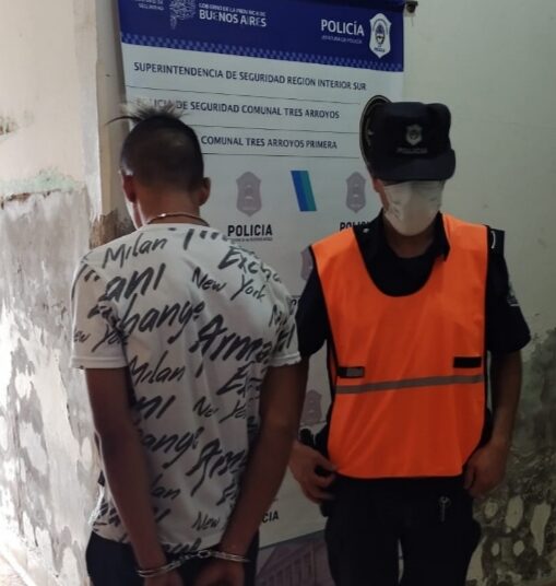 Robaron una moto, se fugaron, los encontraron y agredieron a policías: fueron aprehendidos