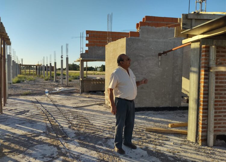 Sánchez recorrió la obra del futuro Conservatorio en el Polo Educativo