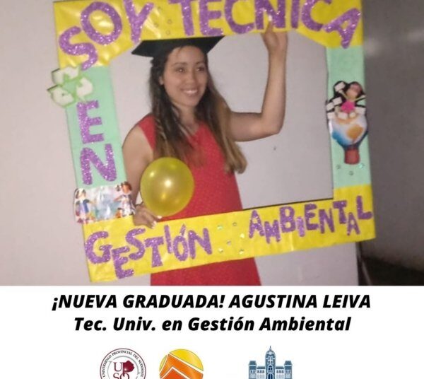 CRESTA: Nueva graduada en Gestión Ambiental