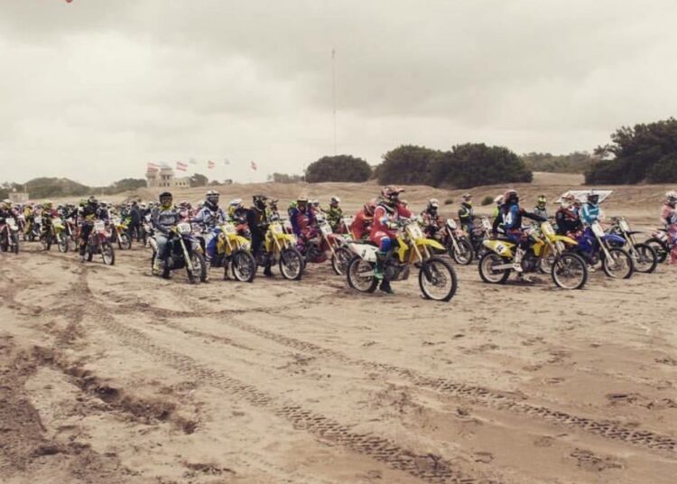 Claromecó: con récord de inscriptos, se largó una nueva edición del Enduro