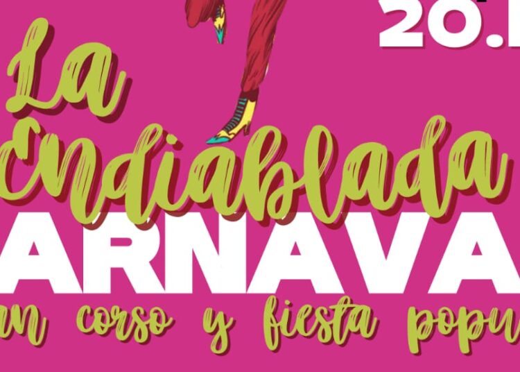 Color, alegría y brillo en La Casona: llega la fiesta popular «Endiablada Carnaval»