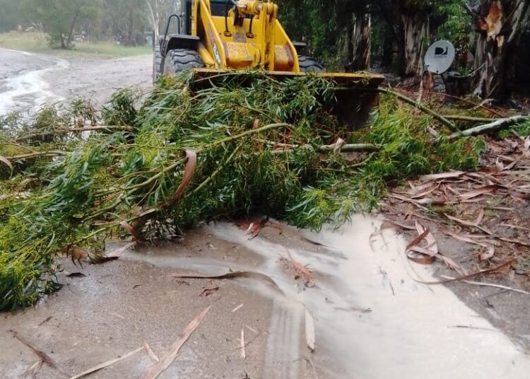 Reta: continuaron las tareas para mitigar el impacto del temporal