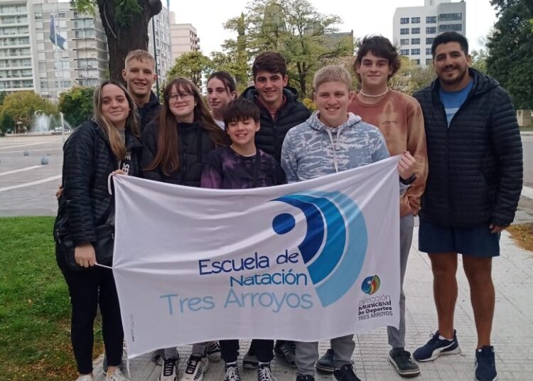 Nadadores locales participan del Provincial de Natación en Miramar