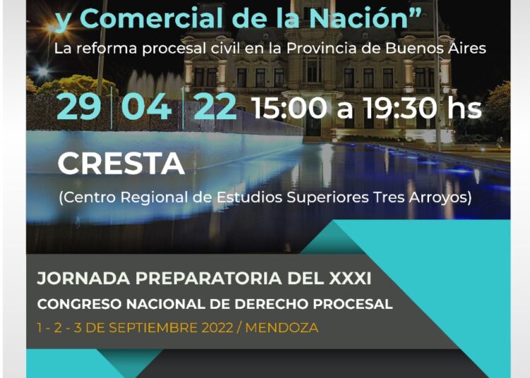 Organizan jornada sobre derecho procesal en CRESTA