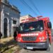 Densa columna de humo en una vivienda preocupó por varios minutos a los vecinos