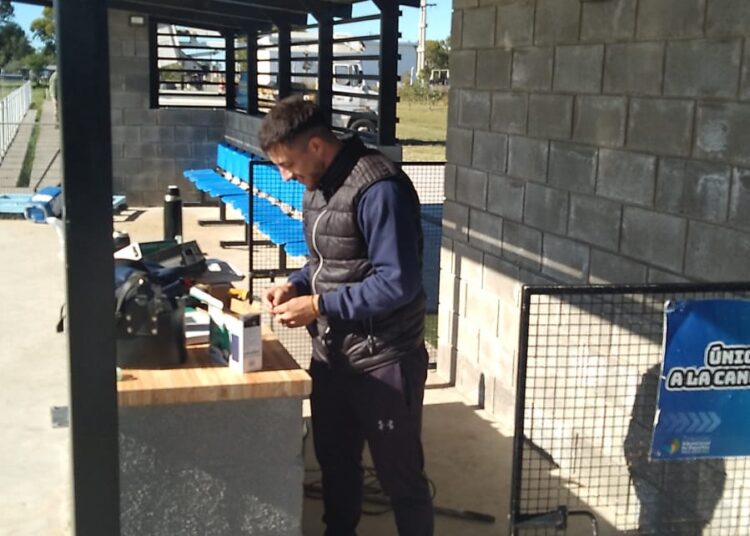 Ejecutaron obras en la cancha municipal de hockey