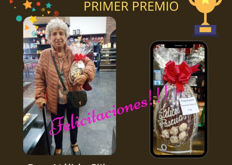 La Perla sorteó huevos de Pascua entre su clientela