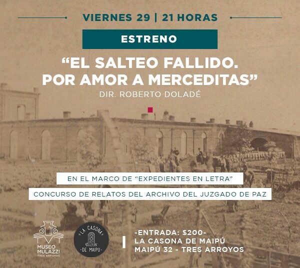 Se estrena obra de teatro en el marco del proyecto de Expedientes en Letra del Mulazzi