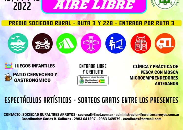 Confirman horarios de actividades tradicionalistas para la Expo Aire Libre en La Rural