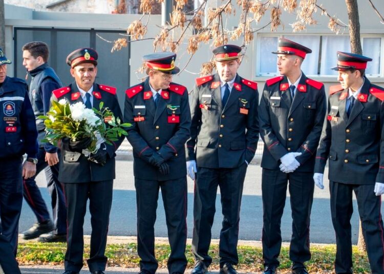 Conmemoraron el Día del Bombero Voluntario