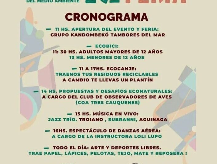 Claromecó: el domingo, Eco Feria en el Vivero