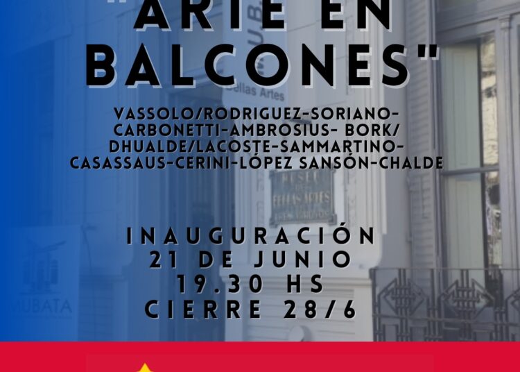 Comienza la exposición Arte en Balcones en el MUBATA