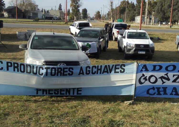 Protesta del agro en rutas 3 y 228: «el diálogo es bueno si conduce a algo», señalan