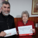 Caminemos Juntos entregó el primer premio de la campaña de socios