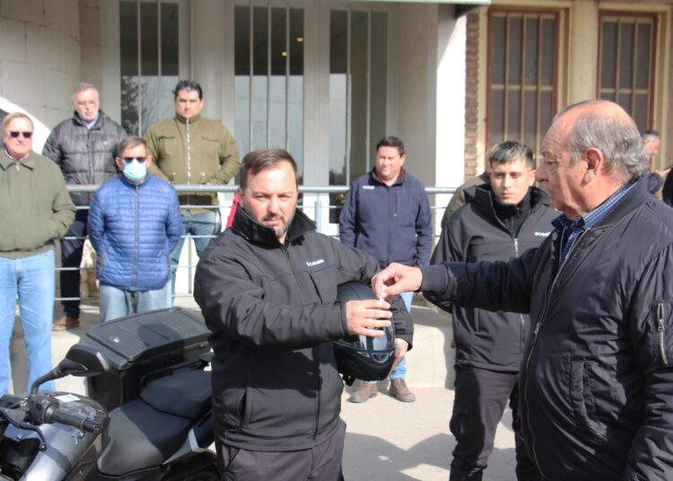 Incorporaron motos y diez nuevos inspectores de tránsito