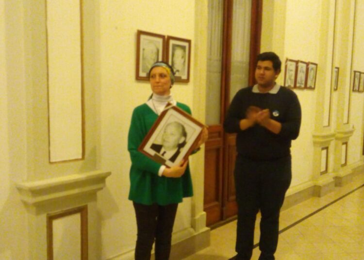 Retiraron los cuadros de los comisionados municipales durante las dictaduras
