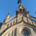Arreglan la fachada de la Iglesia del Carmen y cortan el tránsito