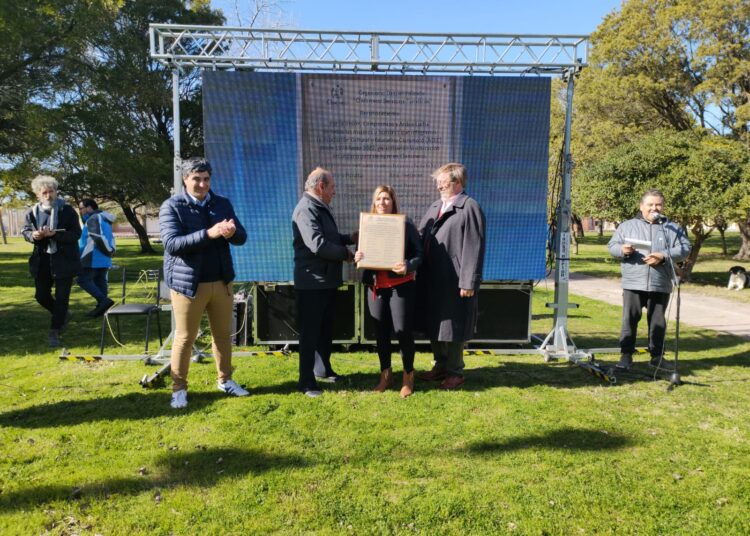 Claromecó: desarrollaron el acto oficial por José de San Martín